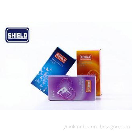 Performax Intense Smooth Natural Latex Condoms Colored With